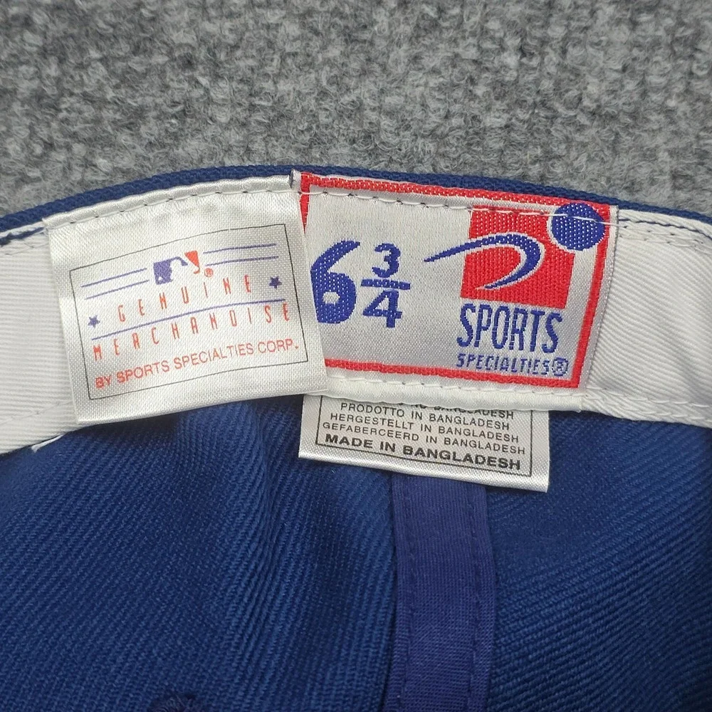 Vintage Toronto Blue Jays Hat YOUTH 6 3/4 Blue Sports Specialties NWT Fitted